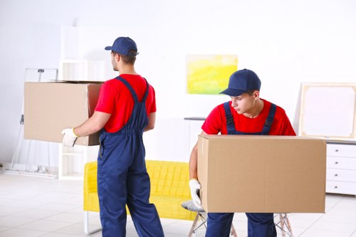 Customer complaint being recorded during a removals service review