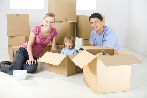 Local movers helping a resident move boxes in Camdentown