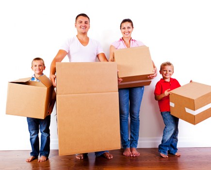 Removalists loading household furniture for a local move in Camdentown