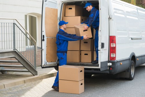 Waste separation and recycling practices aligned with borough collection rules