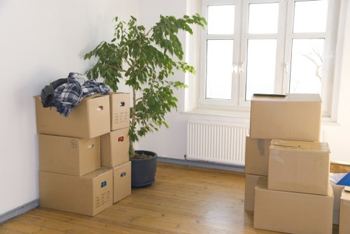 Removal team preparing items for a local move in Camdentown