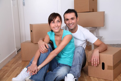 Professional movers handling a residential relocation in Camdentown