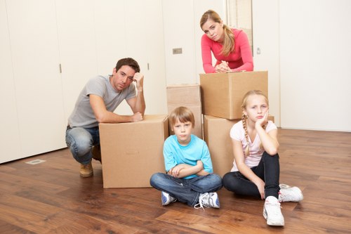 Commercial moving truck service for Camdentown businesses